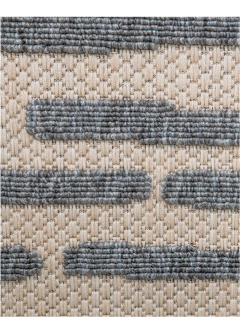 Tapete CREMA GRIS Colección ARIA Modelo T2308Tapetes Mayoreo Mexico - Tapetes Lavin