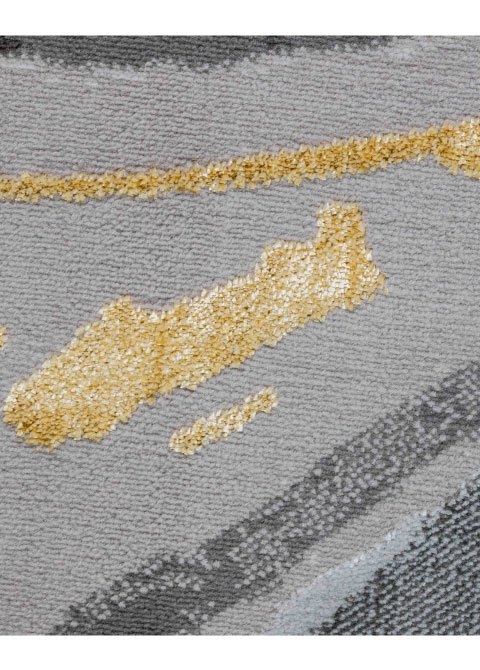 Tapete GRIS PLATA Colección AYDA Modelo T9019