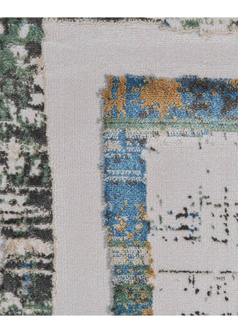 Tapete VERDE ORO Colección ADARA Modelo T2262Tapetes Mayoreo Mexico - Tapetes Lavin